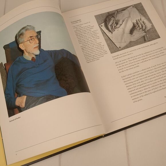 M. C. Escher Daybook & Journal Bruno Ernst 1995 Artbooks Good Condition Unused - Picture 6 of 15